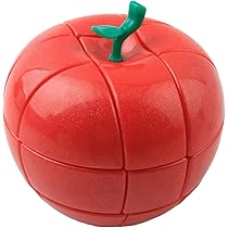 りんごページ Amazon | YJ Apple Cube 3x3x3 レッド りんごの形の3x3x3パズル